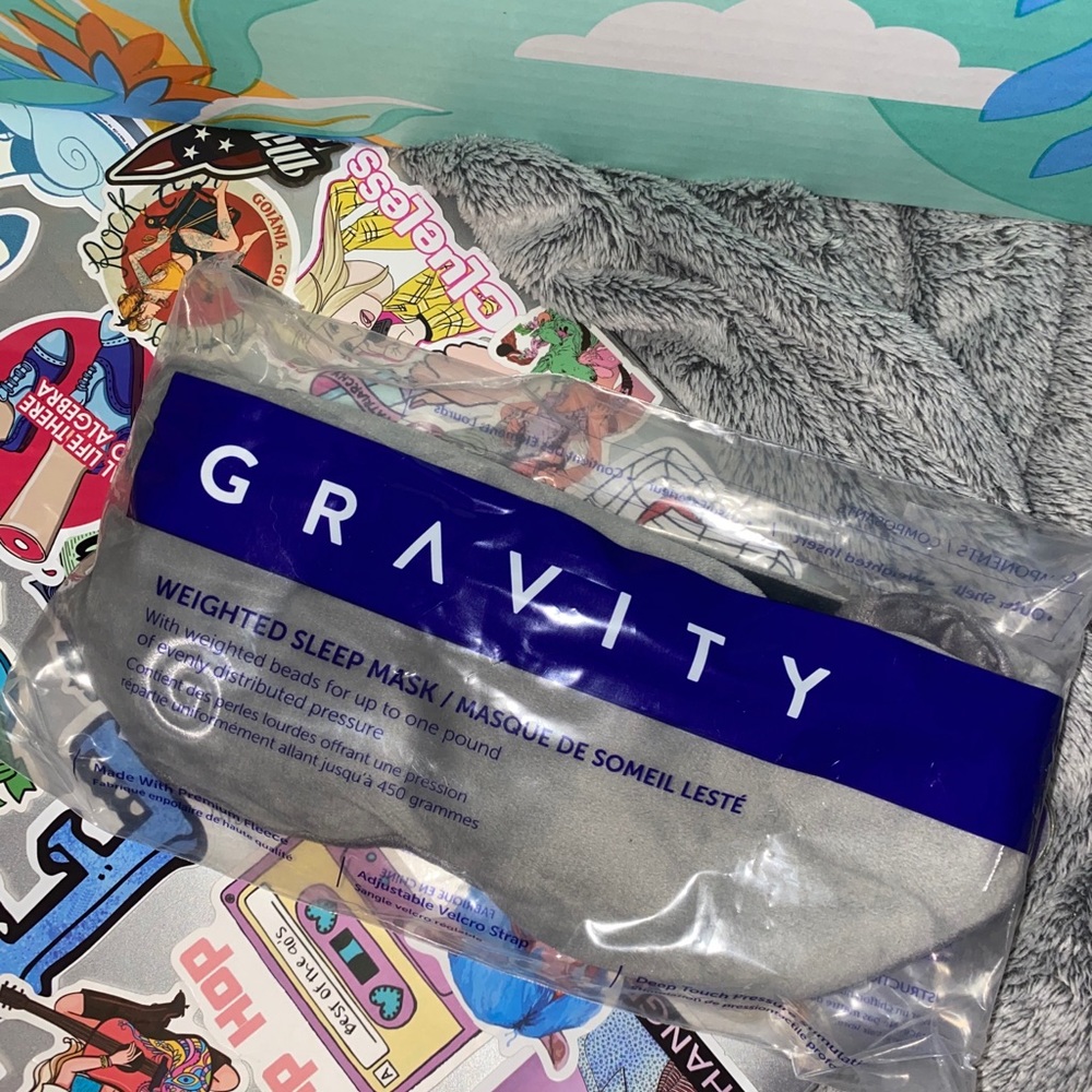 GRAVITY weighted sleep mask